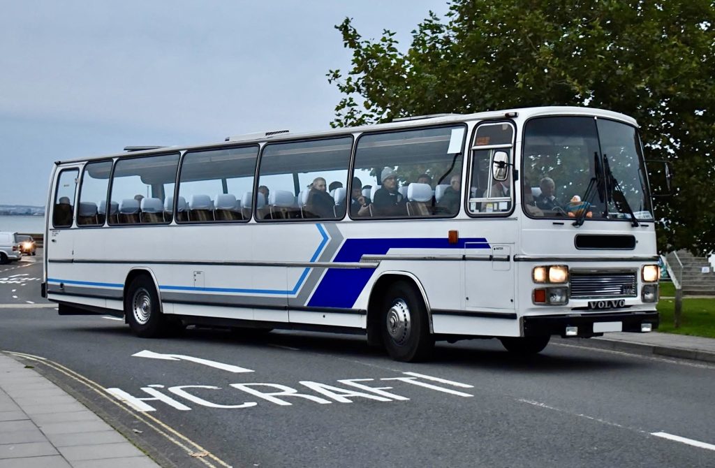 1983 Plaxton Supreme - London based Action Vehicle Hire Car Motorbike Bus Coach Vehicle Supply Film TV Productions