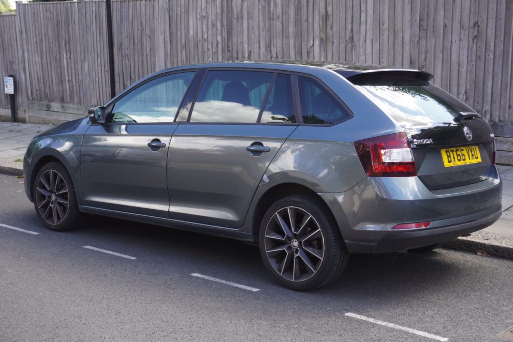 2016 Skoda Rapid - London based Action Vehicle Hire Car Motorbike Bus Coach Vehicle Supply Film TV Productions