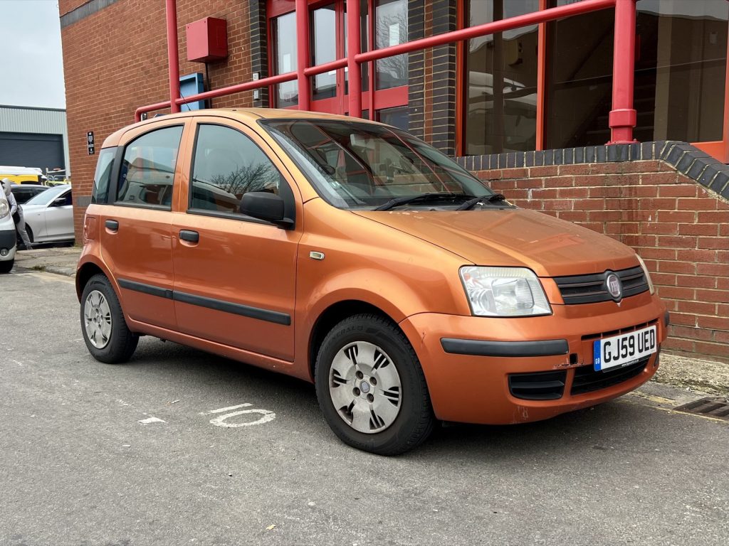 2009 Fiat Panda - London based Action Vehicle Hire Car Motorbike Bus Coach Vehicle Supply Film TV Productions
