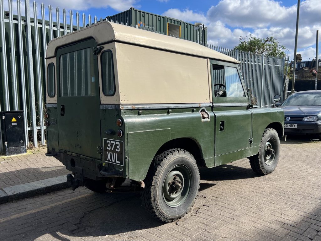 1958 Land Rover Series 2 - London based Action Vehicle Hire Car Motorbike Bus Coach Vehicle Supply Film TV Productions