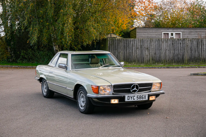 1982 Mercedes 280 SL - London based Action Vehicle Hire Car Motorbike Bus Coach Vehicle Supply Film TV Productions
