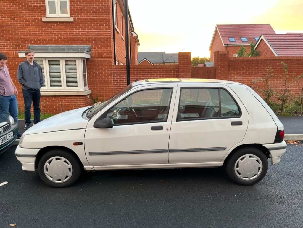 1994 Renault Clio - London based Action Vehicle Hire Car Motorbike Bus Coach Vehicle Supply Film TV Productions