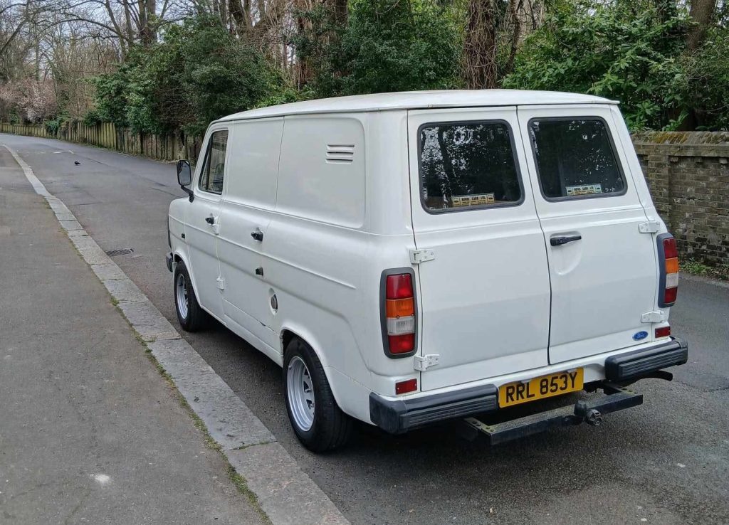 1982 Ford Transit Van MK 2 - London based Action Vehicle Hire Car Motorbike Bus Coach Vehicle Supply Film TV Productions