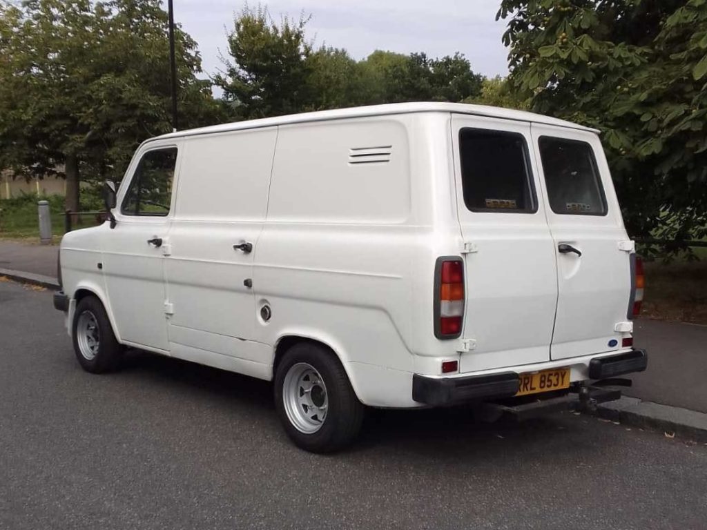 1982 Ford Transit Van MK 2 - London based Action Vehicle Hire Car Motorbike Bus Coach Vehicle Supply Film TV Productions