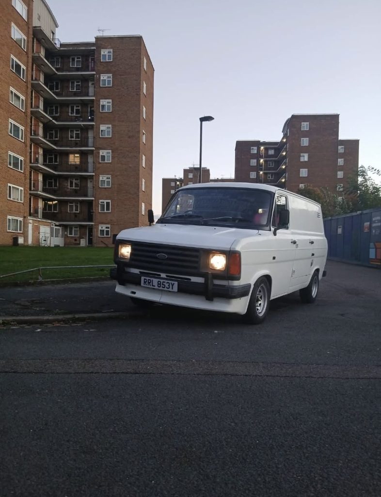 1982 Ford Transit Van MK 2 - London based Action Vehicle Hire Car Motorbike Bus Coach Vehicle Supply Film TV Productions