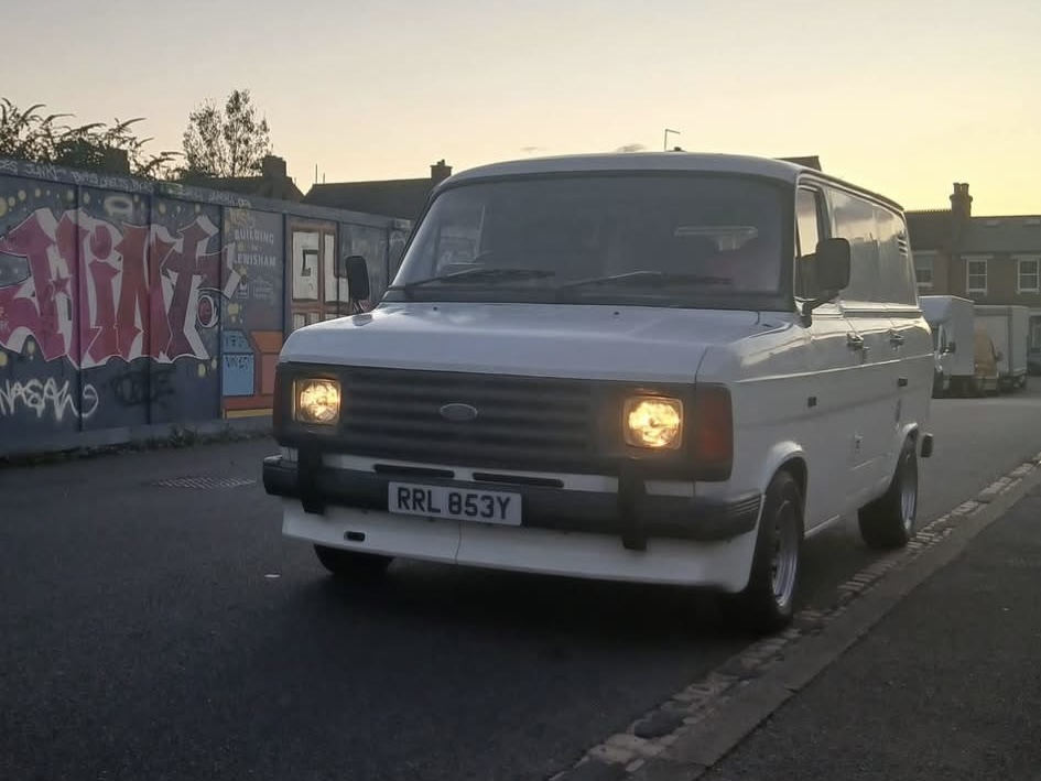 1982 Ford Transit Van MK 2 - London based Action Vehicle Hire Car Motorbike Bus Coach Vehicle Supply Film TV Productions