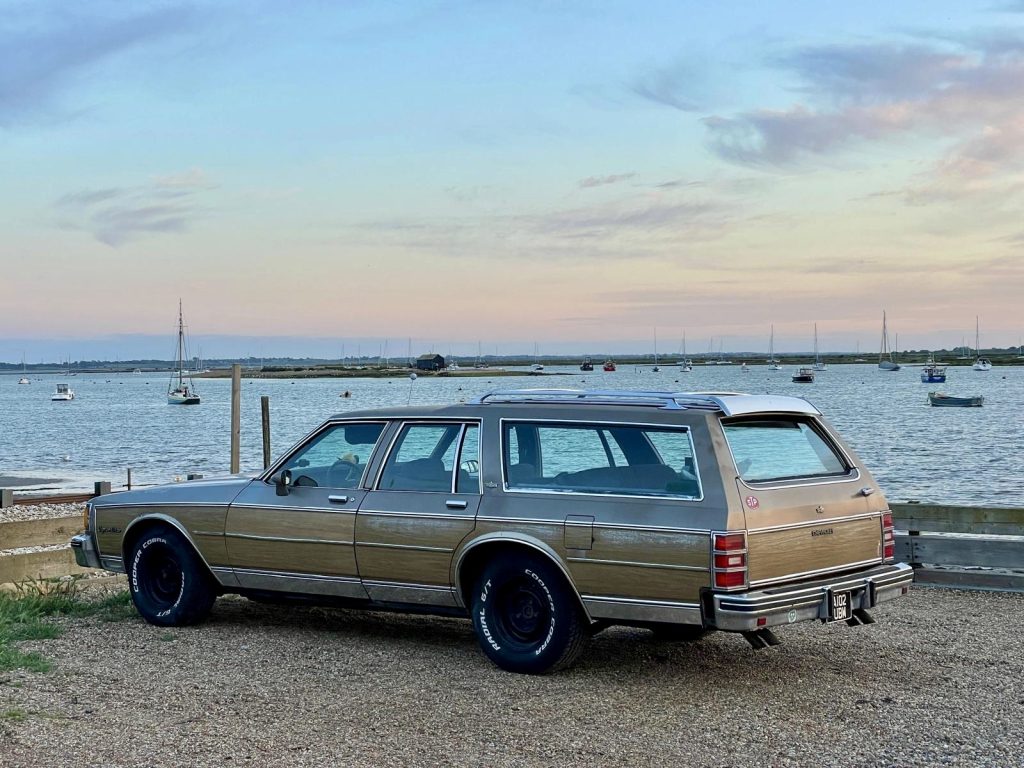 1984 Chevrolet Caprice Station Wagon - London based Action Vehicle Hire Car Motorbike Bus Coach Vehicle Supply Film TV Productions