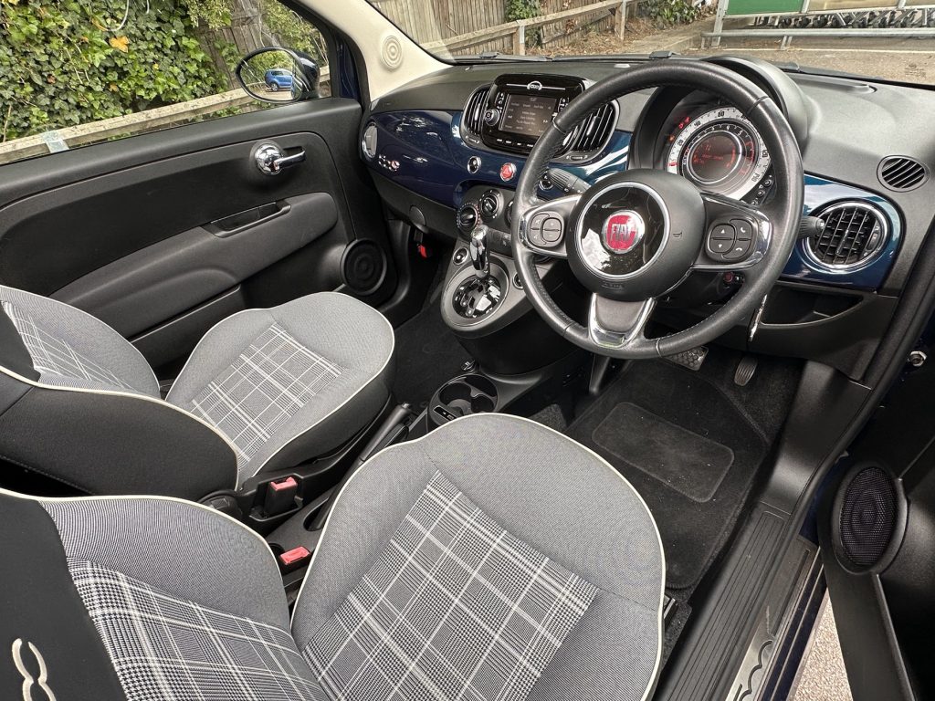 Fiat 500 - London based Action Vehicle Hire Car Motorbike Bus Coach Vehicle Supply Film TV Productions