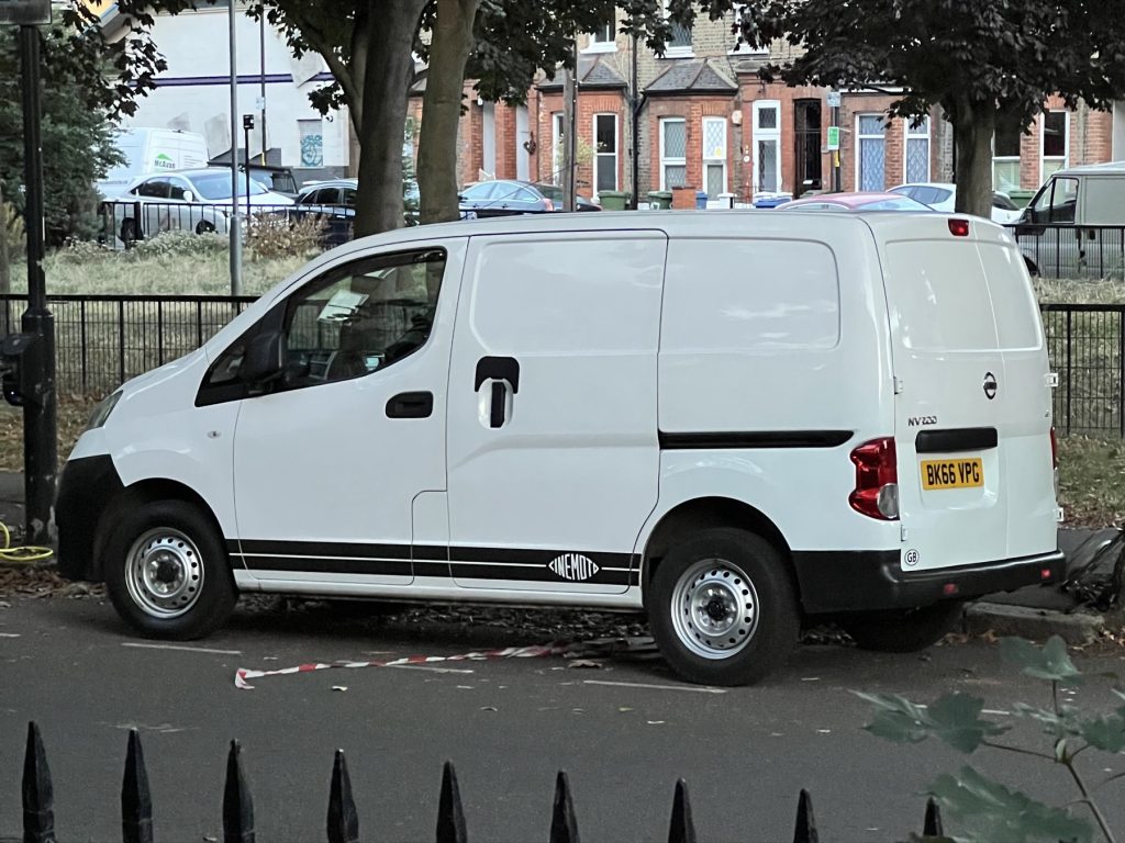 Nissan NV200 Courier van - London based Action Vehicle Hire Car Motorbike Bus Coach Vehicle Supply Film TV Productions