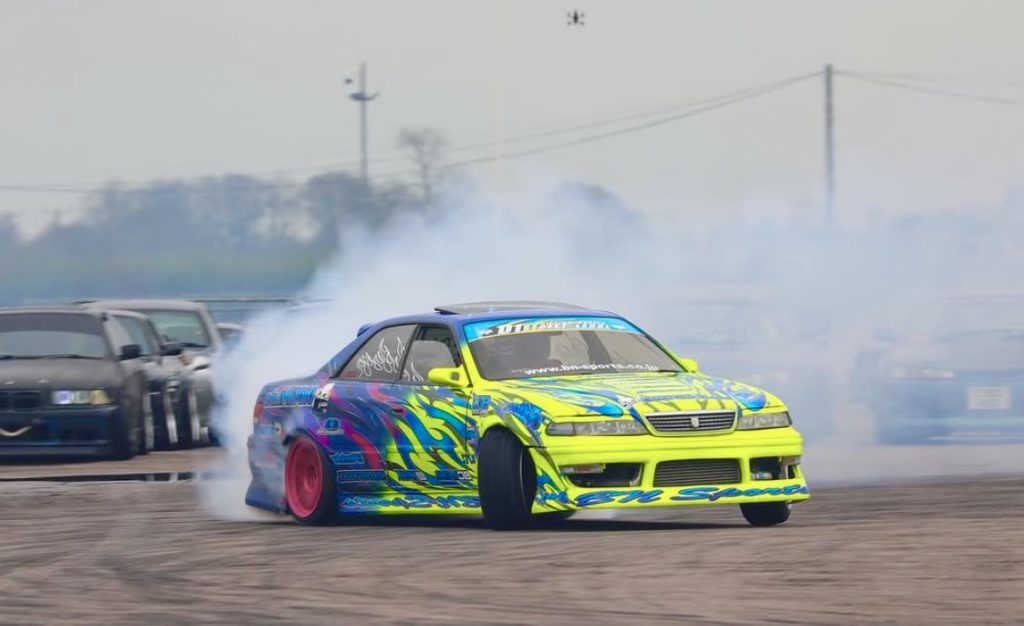 Toyota JZX100 Mark II Drift car - London based Action Vehicle Hire Car Motorbike Bus Coach Vehicle Supply Film TV Productions
