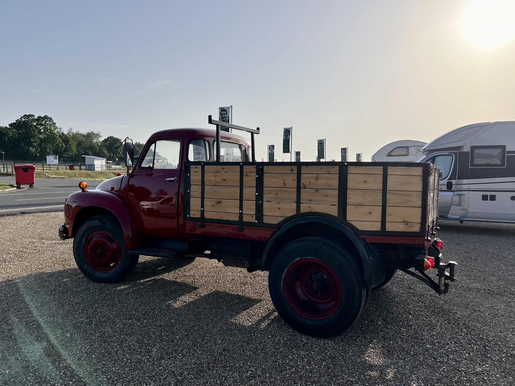 Big Red Bedford Truck - London based Action Vehicle Hire Car Motorbike Bus Coach Vehicle Supply Film TV Productions
