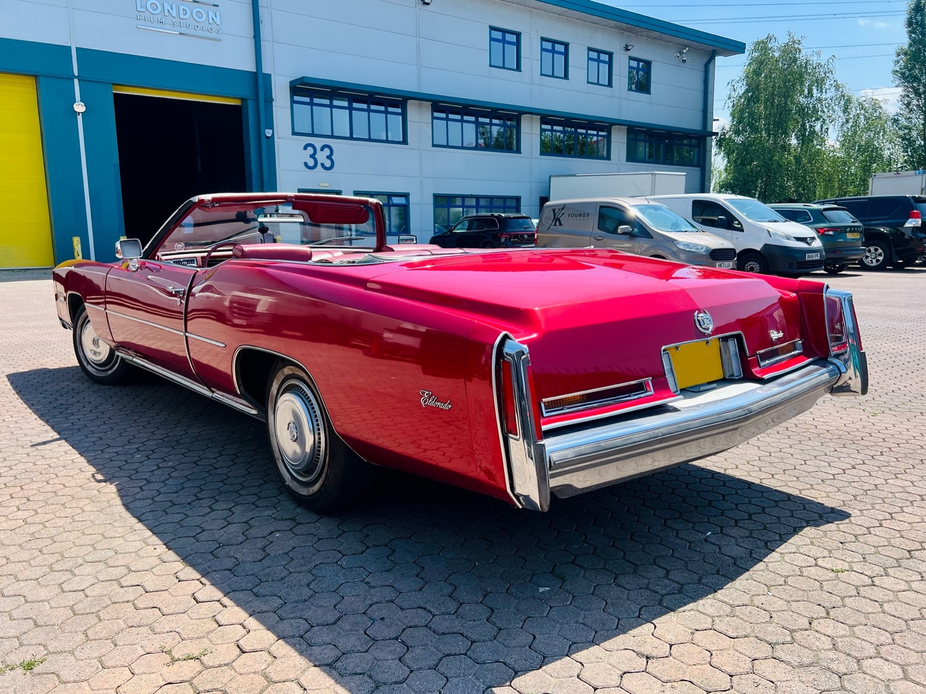1976 Cadillac Eldorado - London based Action Vehicle Hire Car Motorbike Bus Coach Vehicle Supply Film TV Productions