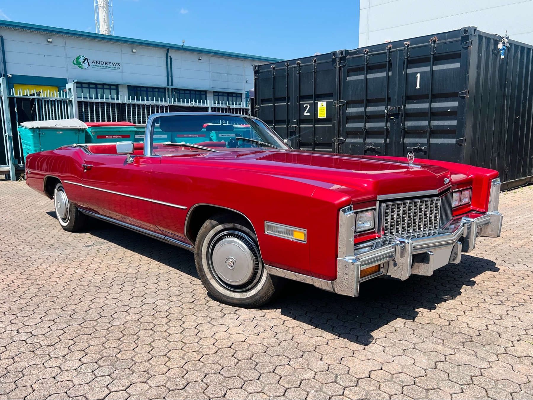 1976 Cadillac Eldorado - London based Action Vehicle Hire Car Motorbike Bus Coach Vehicle Supply Film TV Productions