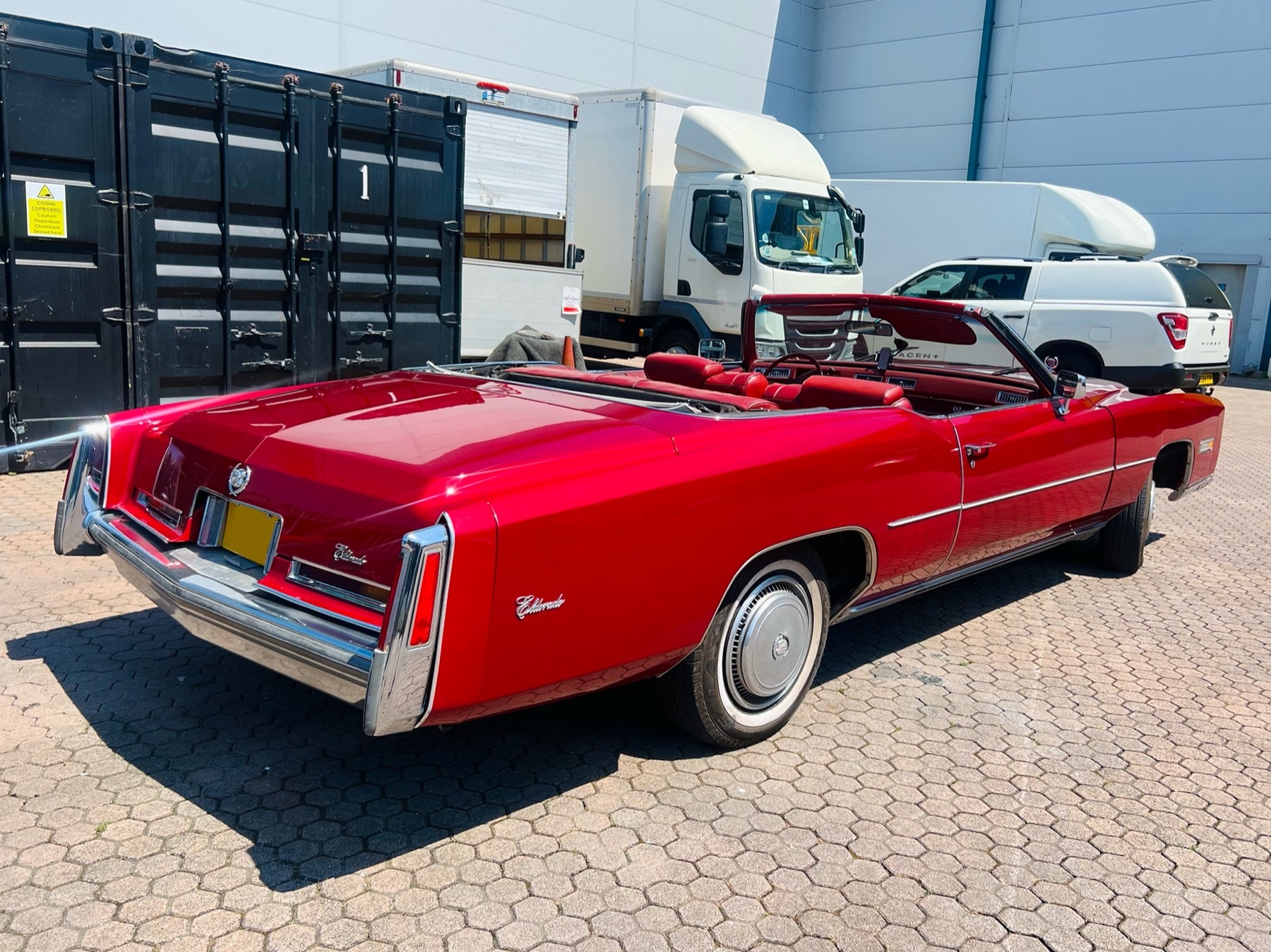 1976 Cadillac Eldorado - London based Action Vehicle Hire Car Motorbike Bus Coach Vehicle Supply Film TV Productions