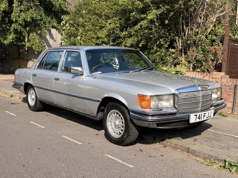 1973 Mercedes 450SEL - London based Action Vehicle Hire Car Motorbike Bus Coach Vehicle Supply Film TV Productions