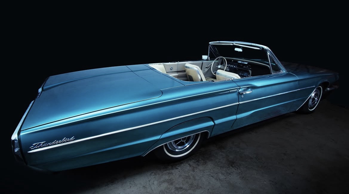 1966 Ford Thunderbird - London based Action Vehicle Hire Car Motorbike Bus Coach Vehicle Supply Film TV Productions