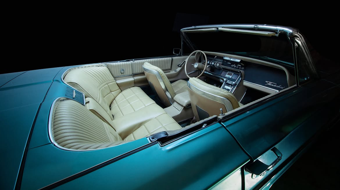1966 Ford Thunderbird - London based Action Vehicle Hire Car Motorbike Bus Coach Vehicle Supply Film TV Productions