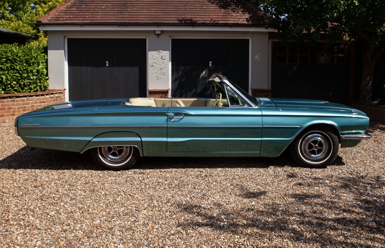 1966 Ford Thunderbird - London based Action Vehicle Hire Car Motorbike Bus Coach Vehicle Supply Film TV Productions